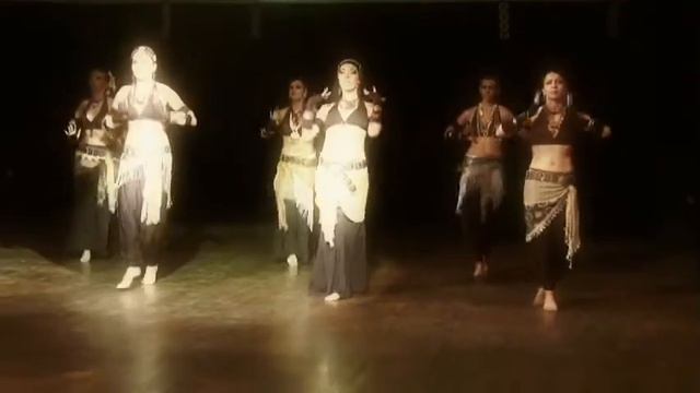 Tribal Fusion. Храмовый трайбл. Руководитель Любовь Шавлак.