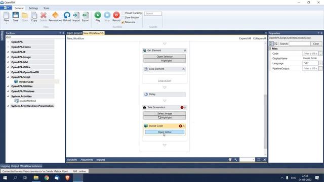Take Screenshot in OpenRPA смотреть онлайн