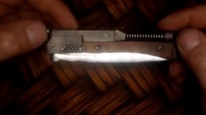 Нож-выкидуха. Made in "зона".