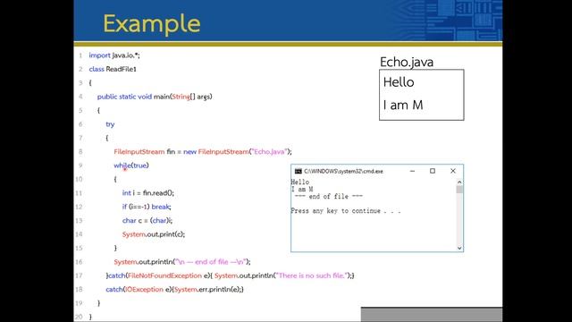 Lec11 File 04 Java Readfile 1 смотреть онлайн
