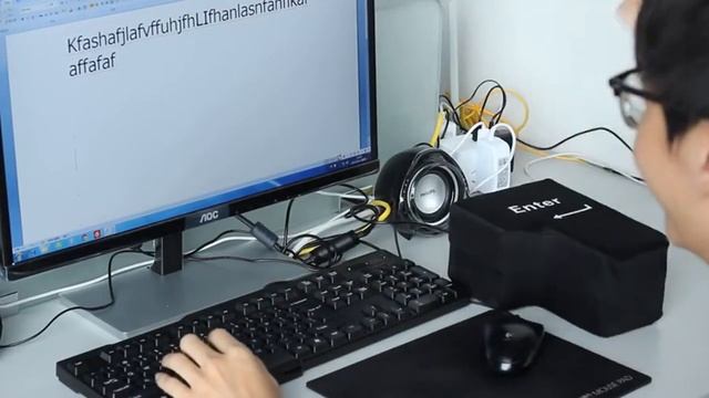 Кнопка антистресс Enter. Купи и нервы на месте. смотреть онлайн