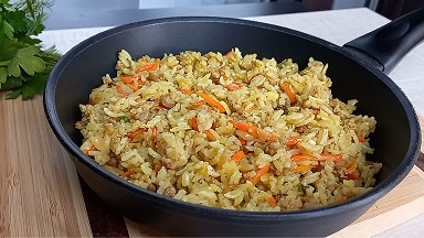 ПЛОВ ЛЕНИВЫЙ ПЛОВ Стакан Риса и немного Фарша Быстрый и Вкусный ужин без особых хлопот смотреть онлайн