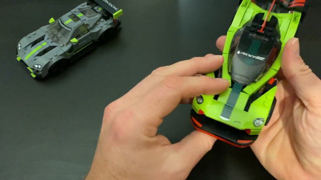 Review LEGO 76910 ASTON MARTIN VALKYRIE AMR PRO & VANTAGE GT3 смотреть онлайн