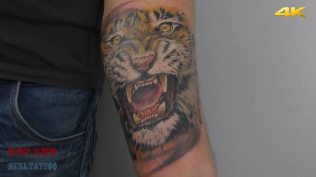 S3840001 Tattoo Тигр tiger смотреть онлайн