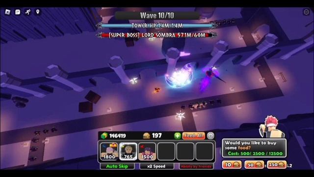Solo Shadow Realm INSANE with new Insane strategy! Anime World Tower Defense смотреть онлайн