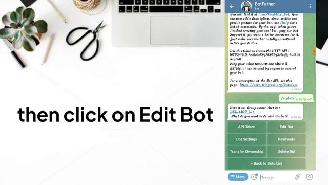How to make chat bot in telegram | How Set your message and any link in chat bot | learning bots смотреть онлайн