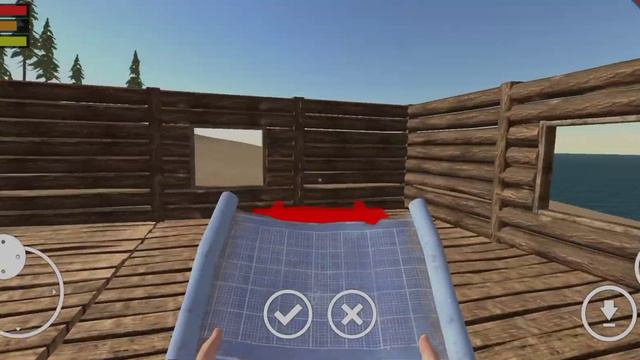 Постройка дома в Survival simulator смотреть онлайн