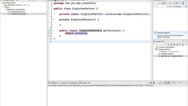 1 Singleton Pattern смотреть онлайн