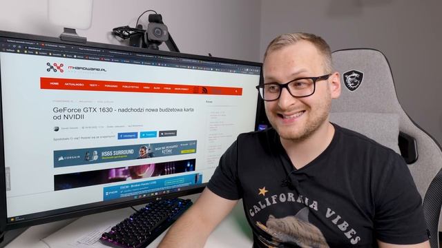 Nvidia zaprezentuje kartę graficzną GTX 1630 смотреть онлайн