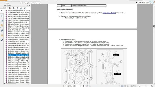 Manual de Taller Ford Escape Mercury Mariner 2008-2011. Incluye Diagramas Eléctricos смотреть онлайн