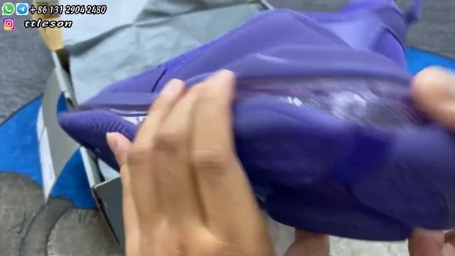 Balenciaga triple s purple sneakers（unboxing➕review）#balenciaga смотреть онлайн