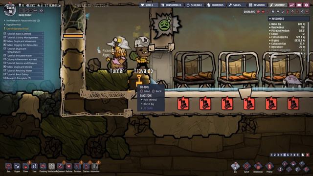 oxygen not included| #1 первые 20 циклов смотреть онлайн