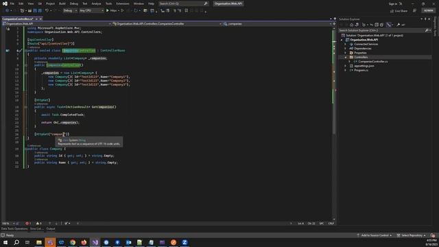 Create restful CRUD endpoints | .NET 7 Web API - Tutorial 1 смотреть онлайн