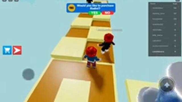 Мы проходим радужный паркур роблокс (roblox) смотреть онлайн