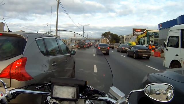 С работы домой на Suzuki C109RT. смотреть онлайн