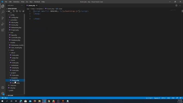 PHP Model View Controller (MVC) смотреть онлайн