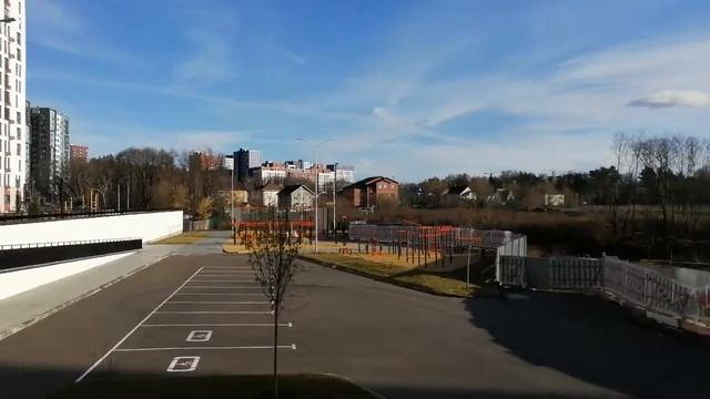 Коммунарка, жилые кварталы, ТиНАО, Москва, 7.11.2021г. смотреть онлайн