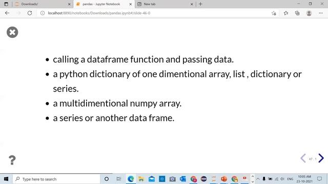 What is a DataFrame | Pandas | Pandas Tutorial | Pandas Data Structure DataFrame смотреть онлайн
