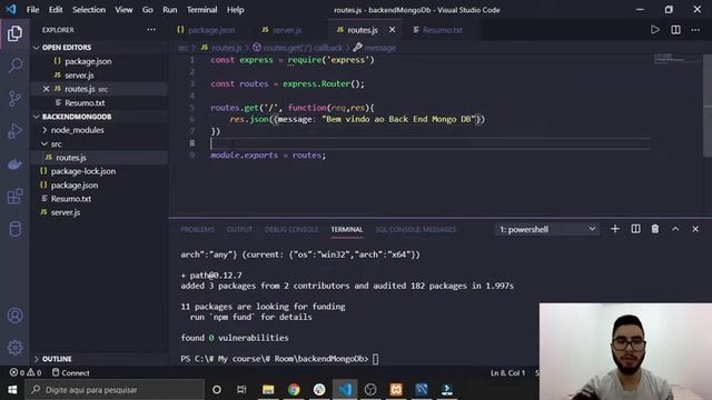 Server e Rotas [CRUD] - Backend com NodeJS e MongoDB | Parte 2 смотреть онлайн