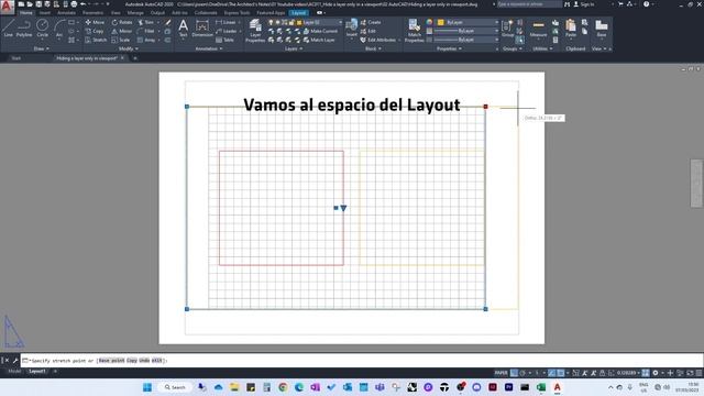 AutoCAD - Como ocultar capa en ventana grafica o viewport смотреть онлайн