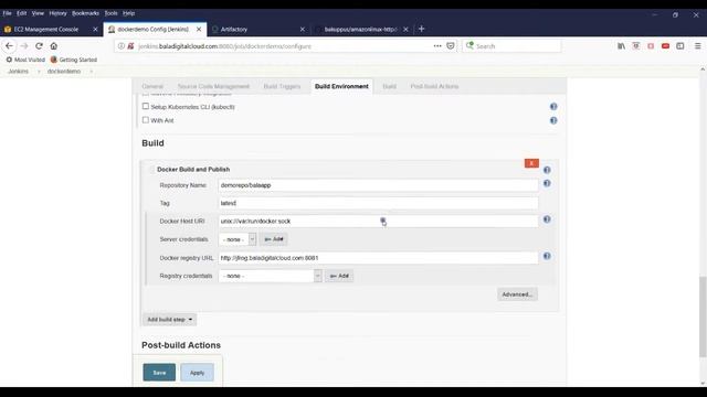 Docker build and pblish to Jfrog Artifactory as a Docker registry смотреть онлайн