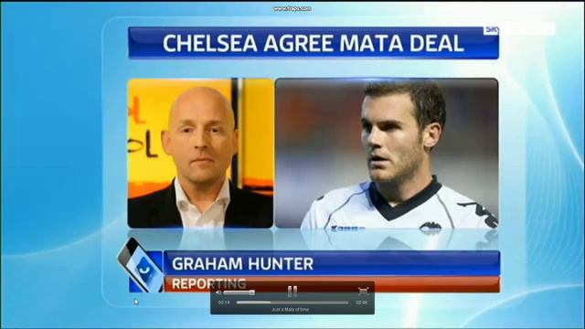 Chelsea Fc to sign Mata Deal has been agreed смотреть онлайн