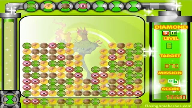 Ben 10 - Alien Balls - Ben 10 Games смотреть онлайн