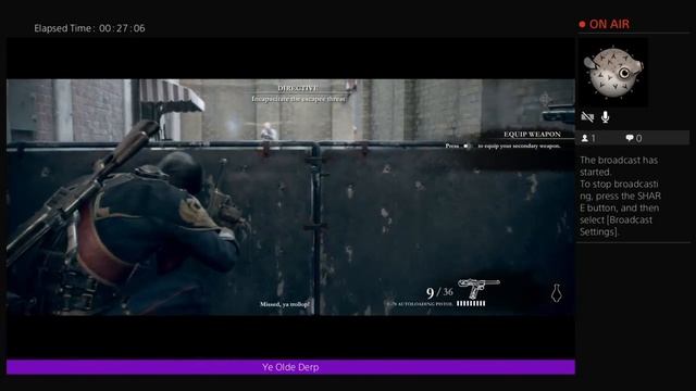 Steam Derp action! - The Order 1886 смотреть онлайн