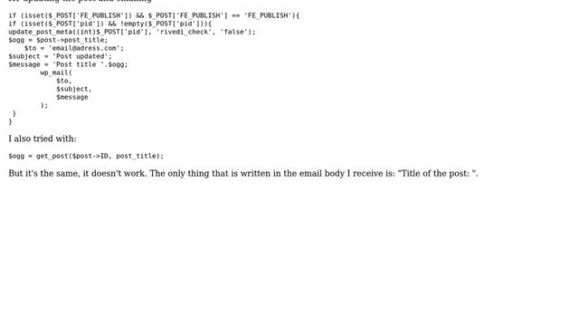 Wordpress: How to get post meta in functions? смотреть онлайн