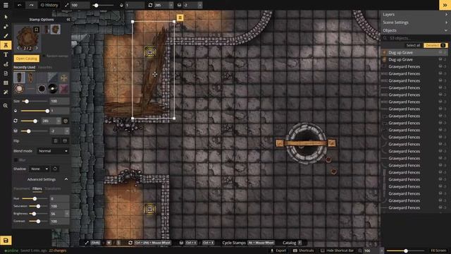 Building a Town Square Map - Timelapse смотреть онлайн