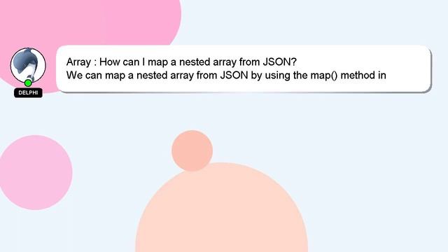 Array : How can I map a nested array from JSON? смотреть онлайн