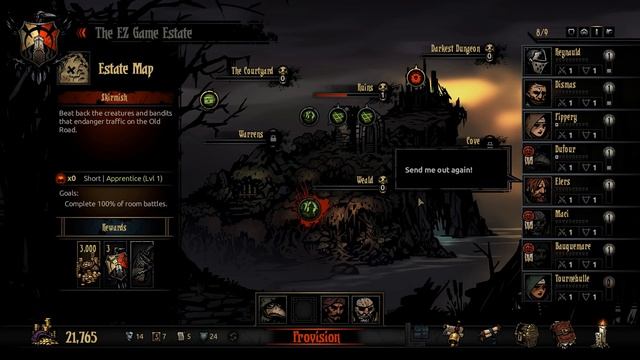 Прохождение Darkest Dungeon: The Crimson Court [02] смотреть онлайн
