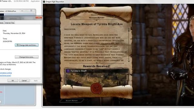 Dragon Age Inquisition V1.00 Trainer +13 смотреть онлайн