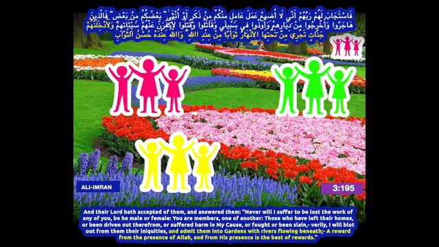 Quran English Translation (Chapter 3:191 - 3:200) Surah Ali Imran