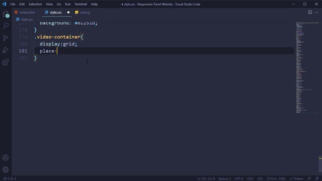 Responsive Travel Website Design Using HTML CSS And JavaScript - Website With Video смотреть онлайн