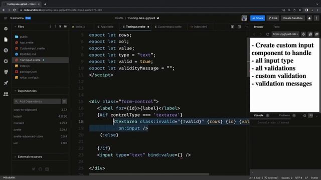 Svelte JS forms, forms validation and error messages #17 смотреть онлайн