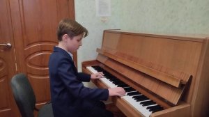 Фортепиано. Произведение "Буратино"