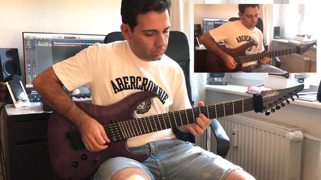 The Unfortunist - Bahij Ghata (Legator Guitar / Ninja R 300-PRO Fanned Frets Multi Scale) Demo смотреть онлайн