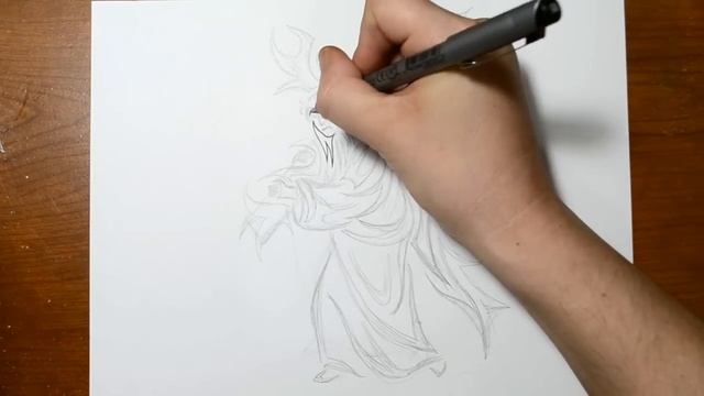 Drawing Jesus Carrying the Cross - Tribal Art Tattoo Design Style смотреть онлайн