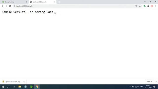 Spring Boot 2 + @ServletCompoentScan Annotation Example | Java Inspires смотреть онлайн