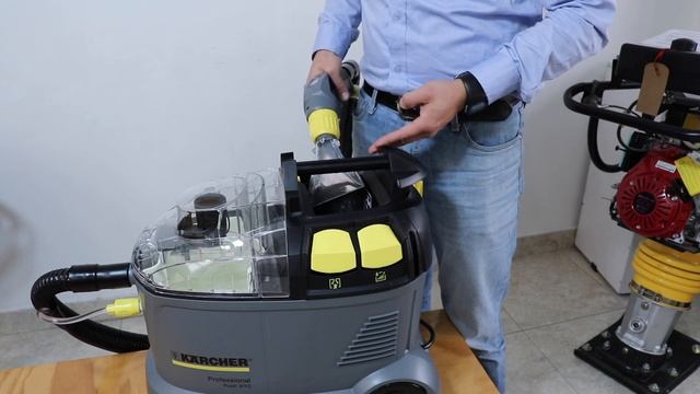 Lava Aspiradora Karcher Puzzi 8/1 C ? - Maquitec смотреть онлайн