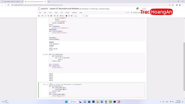 Bài 07 Python nâng cao - Decorators và Modules | Modules and Decorators in Python смотреть онлайн