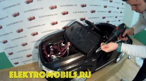Сборка детской электромашины Audi Q7 QUATTRO