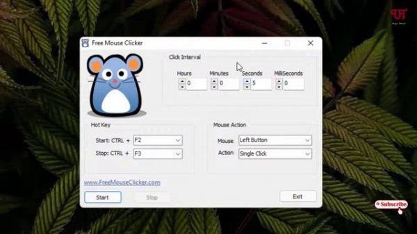 How to make the Mouse Cursor Click Automatically in any Windows computer ?