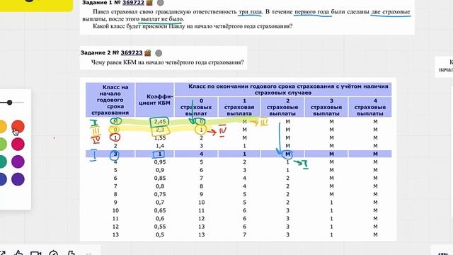 ОГЭ ЕГЭ 2021 Математика Работа с текстом Задача о полисе ОСАГО смотреть онлайн