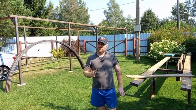 Какой навес строить для авто? смотреть онлайн