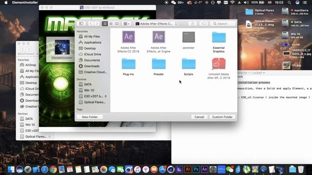 How to install Optical Flare And Element 3D on Mac смотреть онлайн