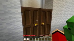 Cash and Nico JJ and Mikey Escape Granny Security House In Minecraft challenge Maizen
