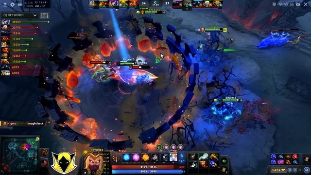 WHAT A GAME!! MIRACLE- INVOKER MAX LEVEL 30 6 SLOT ITEM EPIC COMEBACK GAME | Dota 2 Invoker смотреть онлайн