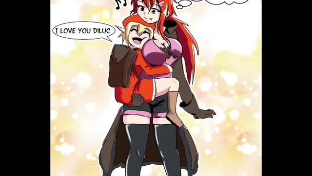 an special hug from Klee (Dliuc tf tg) #genshinimpact (credit is in the comment section) смотреть онлайн